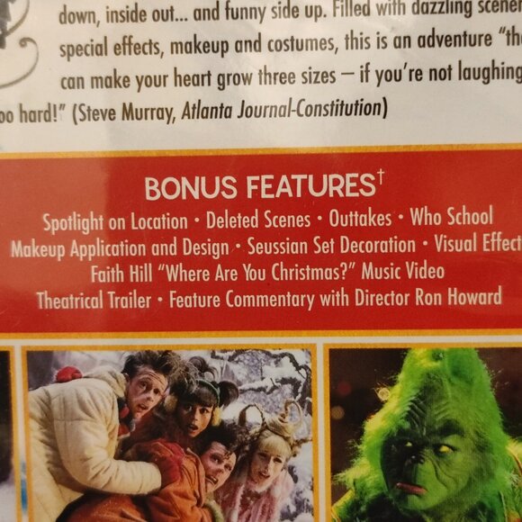 Dr Seus How the Grinch Stole the Christmas DVD + Digital HD Grinchmas Edition - Picture 4 of 6